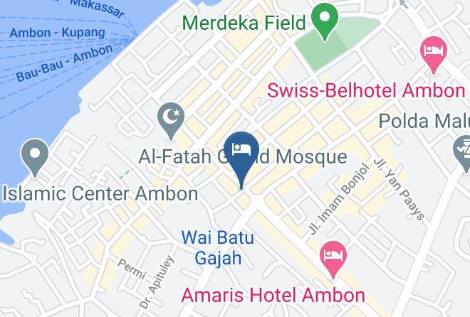 Ambon - Airy Honipopu Tugu Trikora Am Sangaji Ambon Maps