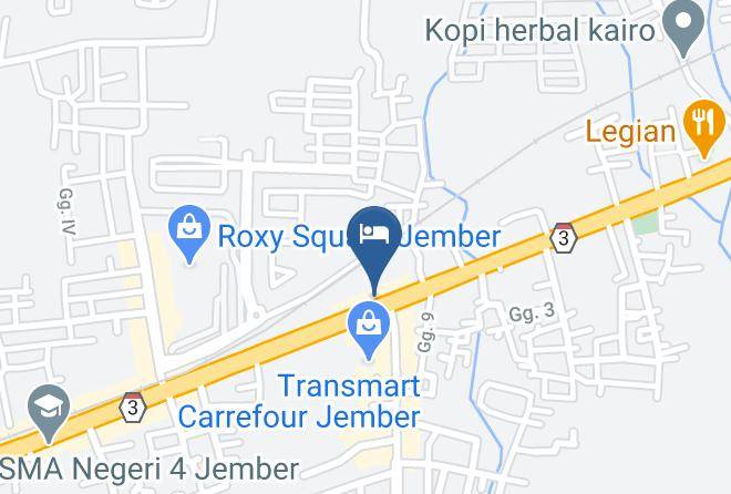 Jember Regency - Airy Kaliwates Hayam Wuruk 38 Jember Maps