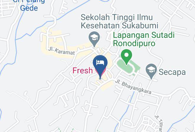 Airy Karamat Bhayangkara 127 Sukabumi Map