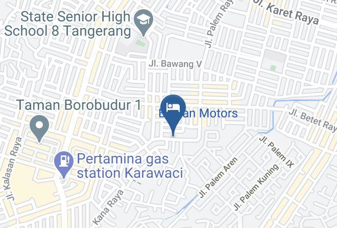 Tangerang Regency - Airy Karawaci Empu Barada Raya 51 Tangerang Maps