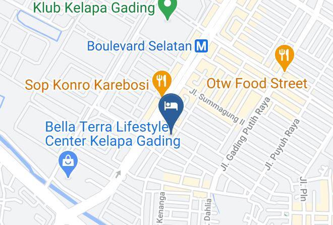 North Jakarta - Airy Kelapa Gading Permai De 12a Jakarta Maps