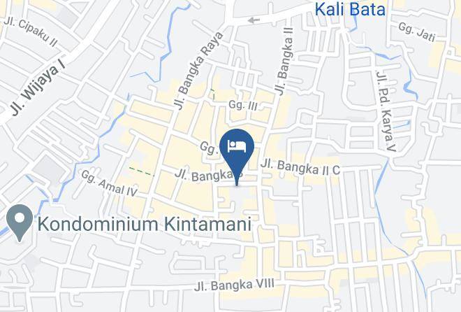 Jakarta Selatan - Airy Kemang Bangka Dua D 7 Jakarta Maps