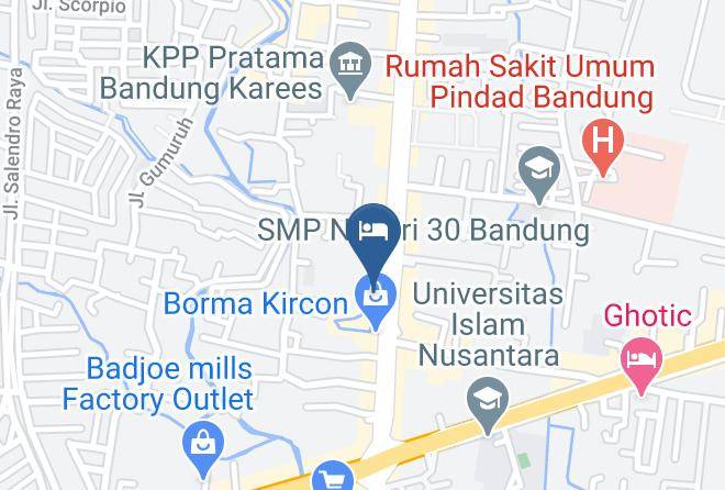 Bandung - Airy Kiaracondong Ibrahim Adjie Bandung Maps