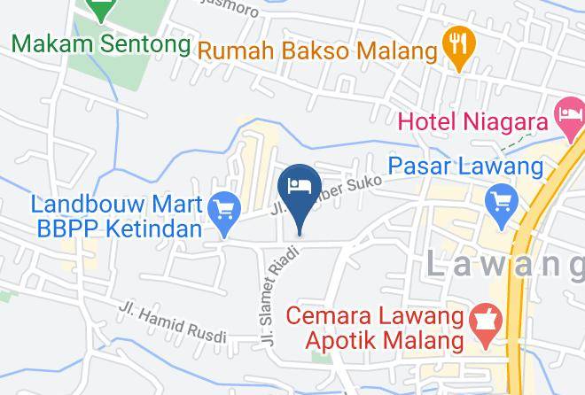 Malang Regency - Airy Lawang Mayor Abdullah 20 Malang Maps