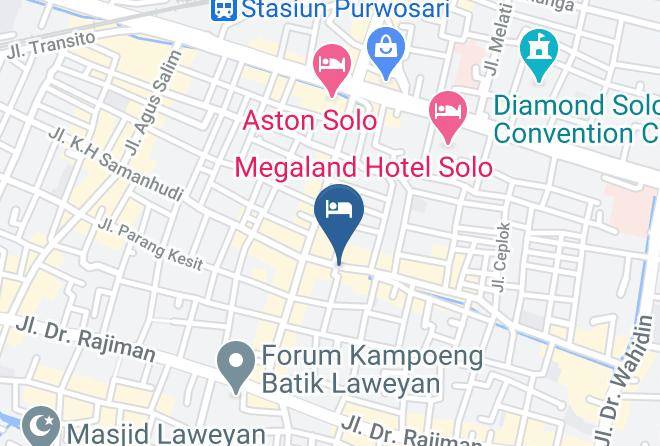 Surakarta - Airy Laweyan Kh Samanhudi 59 Solo Maps