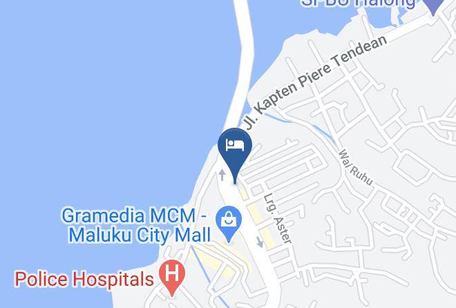 Ambon - Airy Maluku City Sudirman Ambon Maps