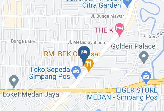 Kota Medan - Airy Medan Selayang Jamin Ginting Pasar Tujuh 2 Maps