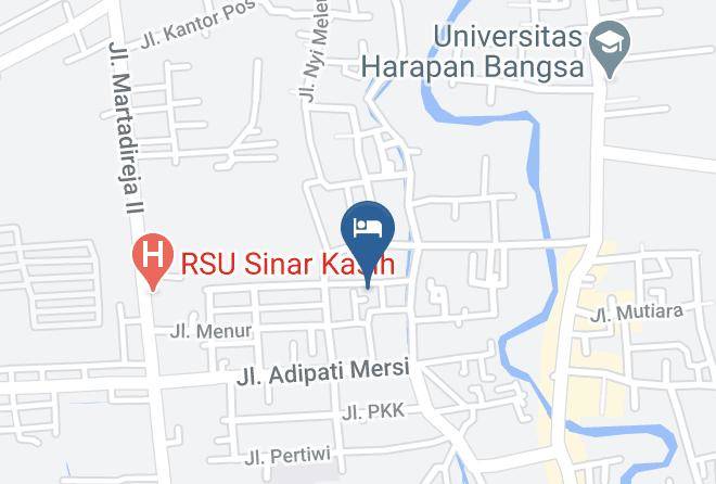 Banyumas Regency - Airy Mersi 21 Purwokerto Maps