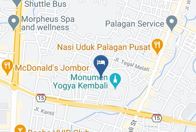 Sleman - Airy Monjali Amerta Raya Kapas 99 Yogyakarta Maps