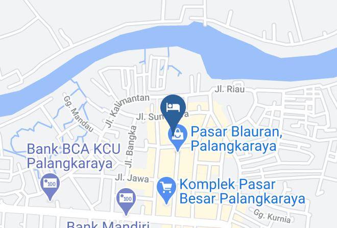 Kota Palangka Raya - Airy Pahandut Halmahera 21 Palangkaraya Maps