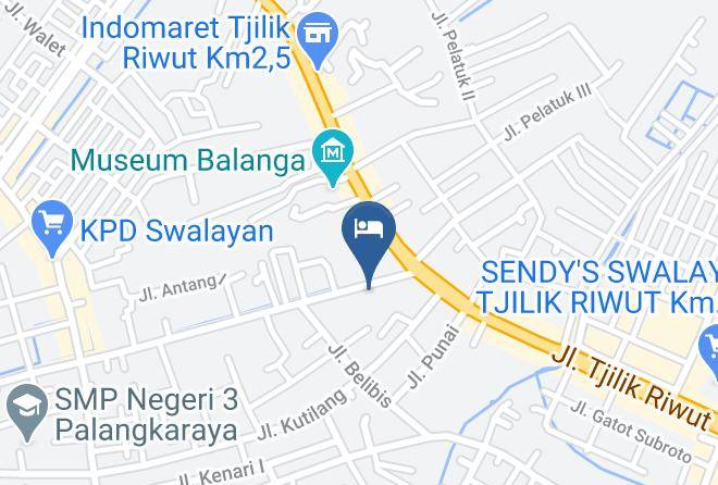 Kota Palangka Raya - Airy Palangka Antang Palangkaraya Maps