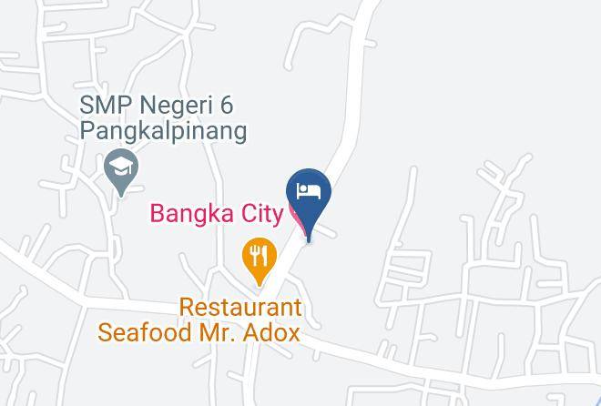 Kota Pangkal Pinang - Airy Pangkal Pinang Aleksander 1 Bangka Maps