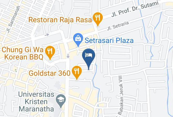 Bandung - Airy Pasteur Dangdeur Indah Dua 15 Bandung Maps