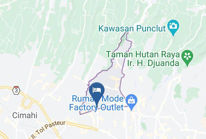 Bandung - Airy Pasteur Surya Sumantri Kav 4b Sutami Bandung Maps