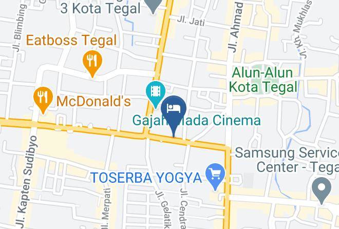 Kota Tegal - Airy Pekauman Jendral Sudirman 30 Tegal Maps