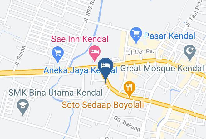 Kendal Regency - Airy Pemuda 89 Kendal Maps