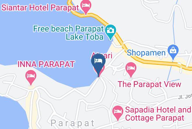 Simalungun Regency - Airy Premier Pulau Samosir 9 Parapat Maps