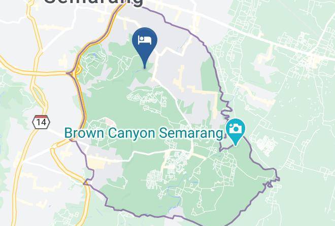 Airy Sambiroto Arum Sari Raya Semarang Map