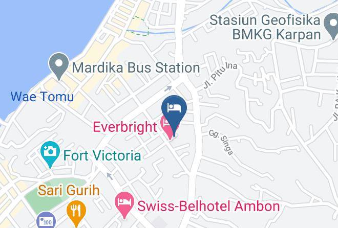 Ambon - Airy Sirimau Cendrawasih 20b Ambon Maps
