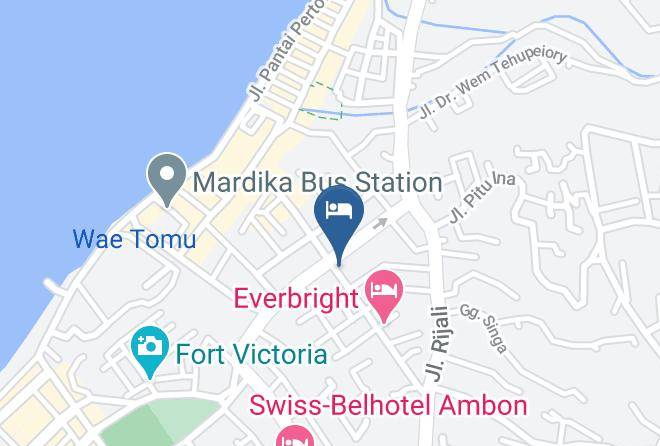 Ambon - Airy Sirimau Cendrawasih 32 Ambon Maps