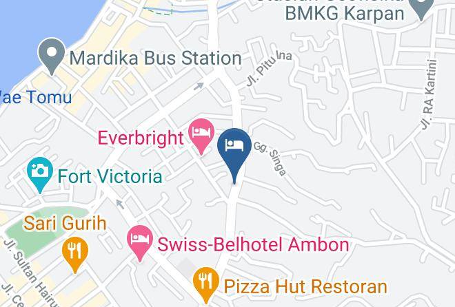 Ambon - Airy Sirimau Rijali 21 Ambon Maps