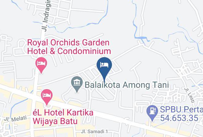 Kota Batu - Airy Sudirman Batu Panorama E 40 Malang Maps