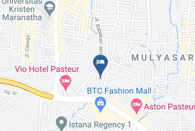 Bandung - Airy Pasteur Babakan Jeruk Tiga 37 Bandung Maps