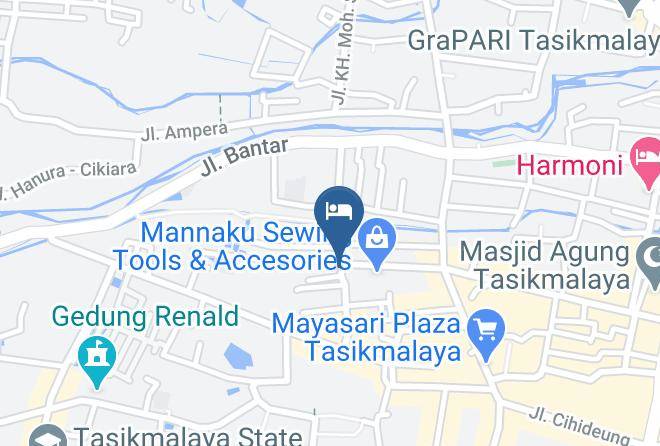 Kota Tasikmalaya - Airy Sukalaya Barat 50 Tasikmalaya Maps