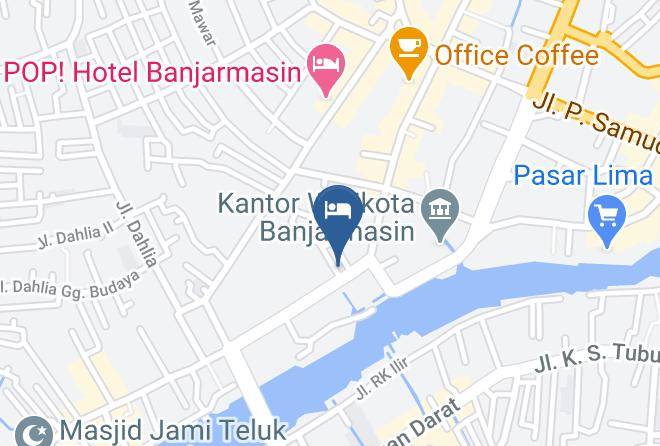 Banjarmasin - Airy Sungai Martapura Re Martadinata 6 Banjarmasin Maps