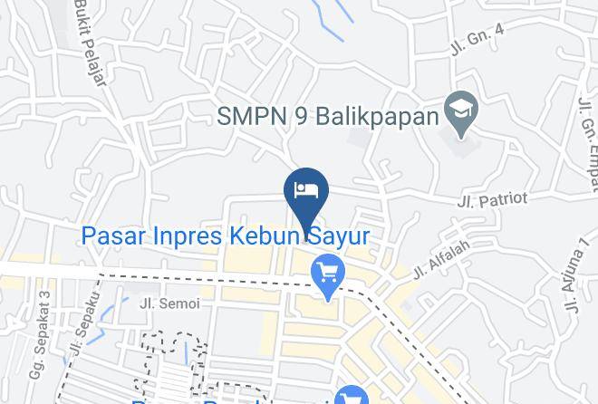 Balikpapan - Airy Syariah Baru Ilir Adil Makmur 26 Balikpapan Maps