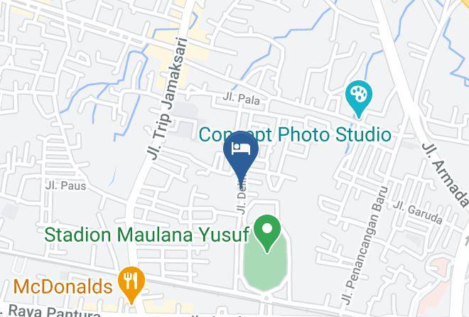 Serang Regency - Airy Syariah Delima 101 Serang Maps