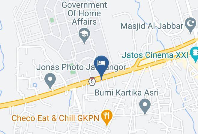 Sumedang Regency - Airy Syariah Jatinangor 78 Sumedang Maps
