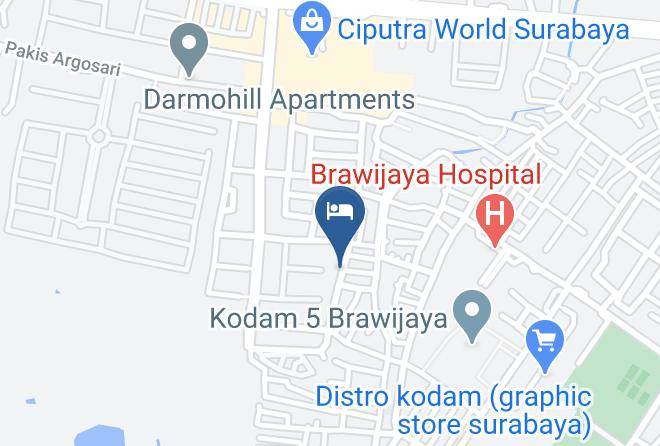 Kota Surabaya - Airy Syariah Kencana Sari Timur Empat F33 Surabaya Maps