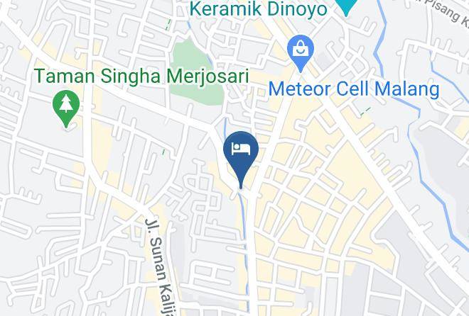 Kota Malang - Airy Syariah Lowokwaru Simpang Gajayana 12 Malang Maps