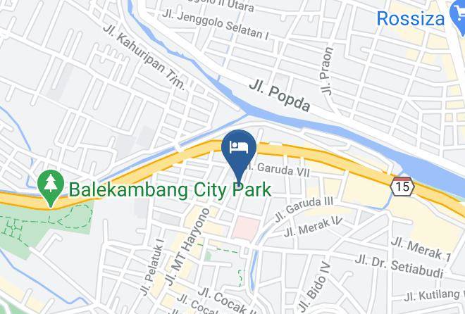 Surakarta - Airy Syariah Manahan Bangau Enam 8 Solo Maps