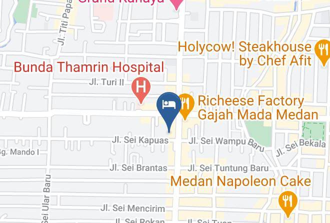 Kota Medan - Airy Syariah Medan Sunggal Sei Kapuas 6 Maps