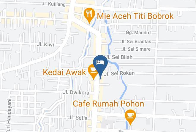 Kota Medan - Airy Syariah Medan Sunggal Setiabudi 57 Maps