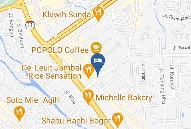 Kota Bogor - Airy Syariah Pakuan Ciheuleut 12 Bogor Maps