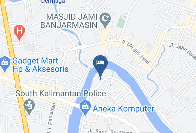 Airy Syariah Seberang Mesjid 17 Banjarmasin Map