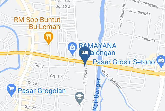 Kota Pekalongan - Airy Syariah Trikora 1 Pekalongan Maps
