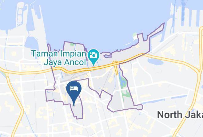 West Jakarta - Airy Taman Sari Mangga Besar Empat E 23 Jakarta Maps