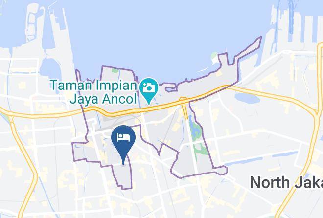 West Jakarta - Airy Taman Sari Mangga Besar Enam 8 Jakarta Maps