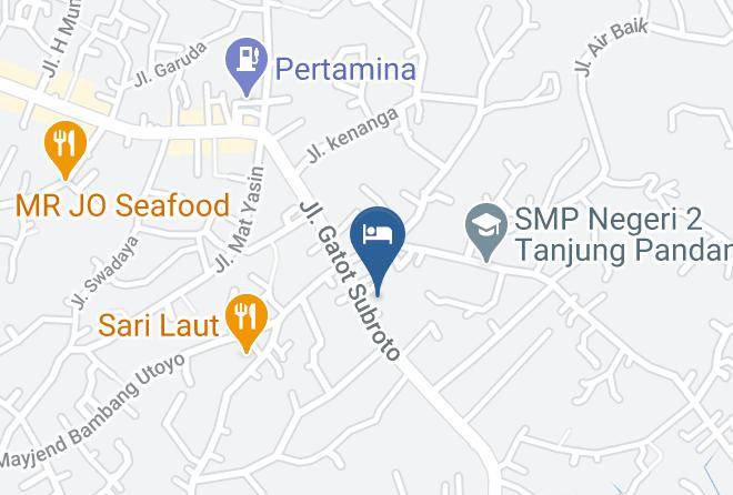 Belitung Regency - Airy Tanjung Pandan Gatot Subroto 118 Belitung Maps