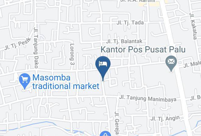 Kota Palu - Airy Tanjung Tururuka 43 Palu Maps