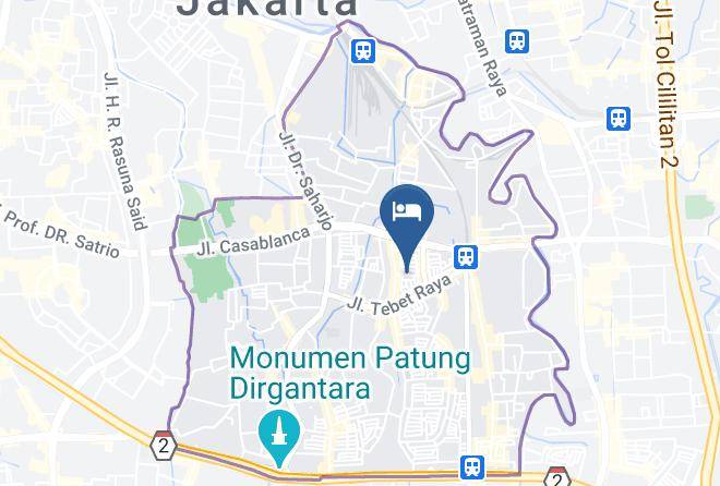 Jakarta Selatan - Airy Tebet Utara Jakarta Maps