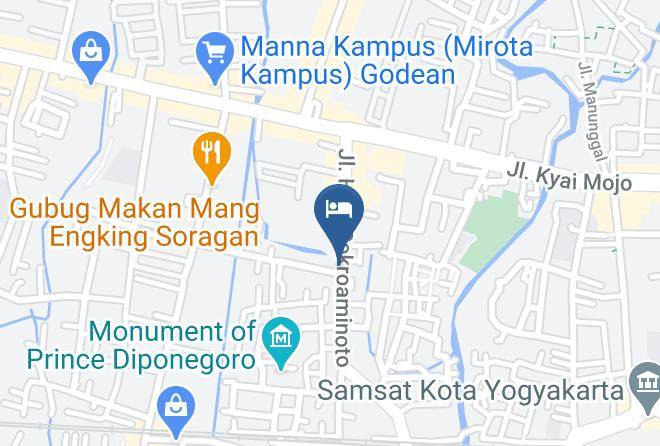 Kota Yogyakarta - Airy Tegalrejo Hos Cokroaminoto 209 Yogyakarta Maps