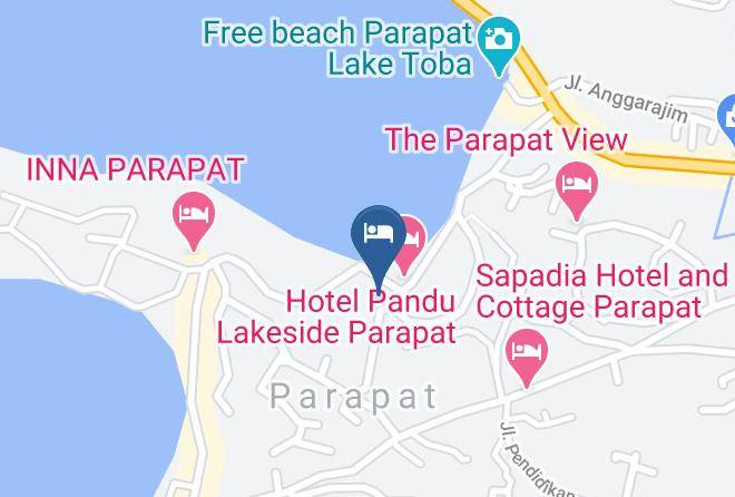 Simalungun Regency - Airy Tpr Sinaga 2 Parapat Maps