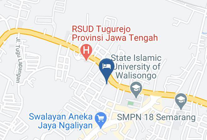 Kota Semarang - Airy Tugurejo Walisongo 3 Semarang Maps