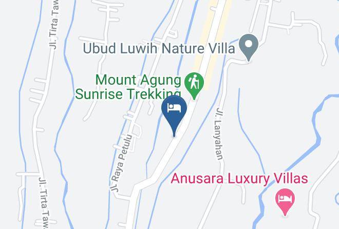 Gianyar Regency - Airy Ubud Raya Gentong Bali Maps