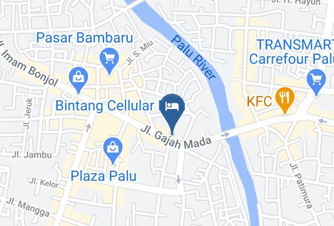 Kota Palu - Airy Ujuna Gajah Mada 99 Palu Maps